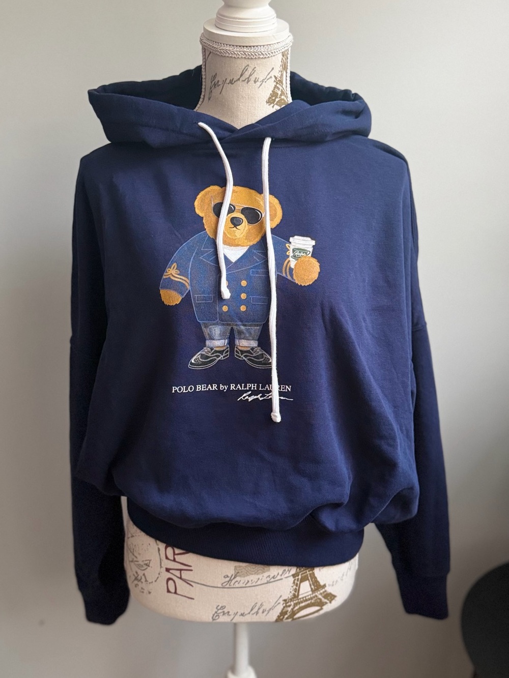 Polo Ralph Lauren Custom “Create Your Own" Polo Bear Fleece Hoodie Size S